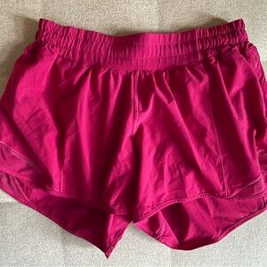 lululemon athletica Magenta Athletic Shorts